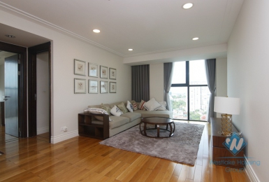 Luxury three bedrooms apartment for rent in Hoang Thanh tower, city center, Ha Noi